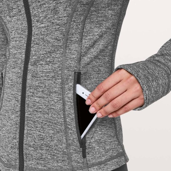 Lululemon Define Jacket Heathered Black - Picture 9 of 9